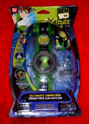 Rare Ben 10 ultimate omnitrix galaxilus sealed bandai europe - Photo 1/4