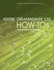 Adobe Dreamweaver CS3 How-Tos: 100 Essential Techniques Karlins, David paperbac