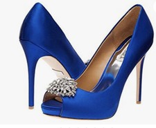 Badgley Mischka Jeannie Peep-Toe Pumps