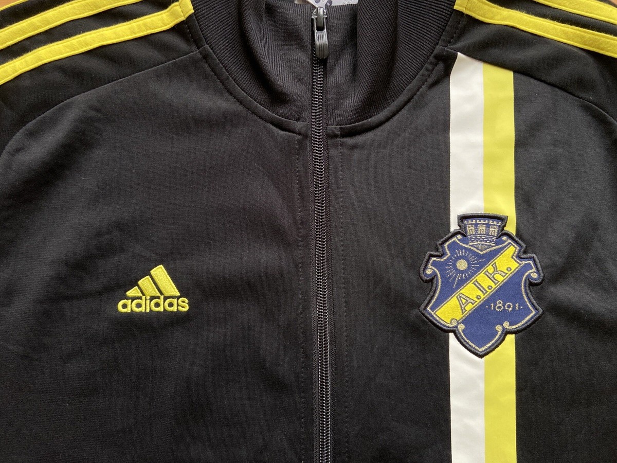 AIK STOCKHOLM 2012 2013 FOOTBAL SOCCER TRACK JACKET ADIDAS X33921