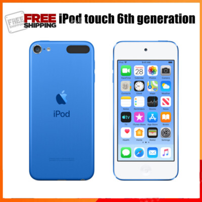  NEW-Sealed Apple iPod Touch 6th Generation (64 128GB) Blue - Best Gift  LOT