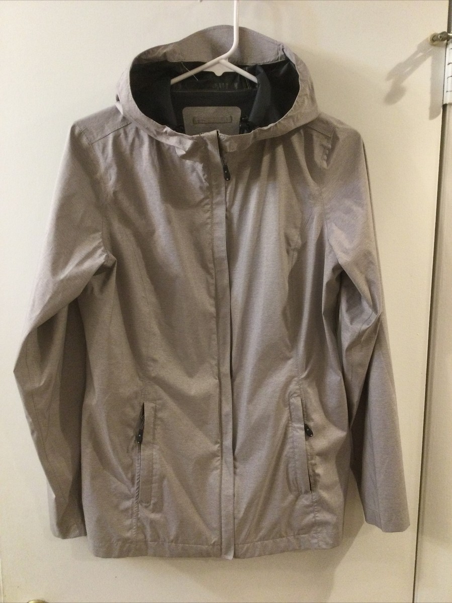 32 degrees cool women's raincoat zip jacket (S) lightweight