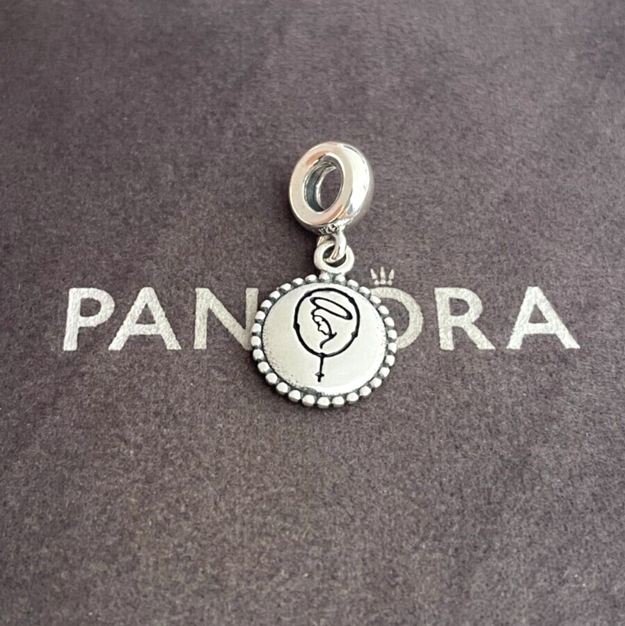 Pandora Faith Charm Religion Charm Ave Maria Charm Rosary Charm Spiritual Charm