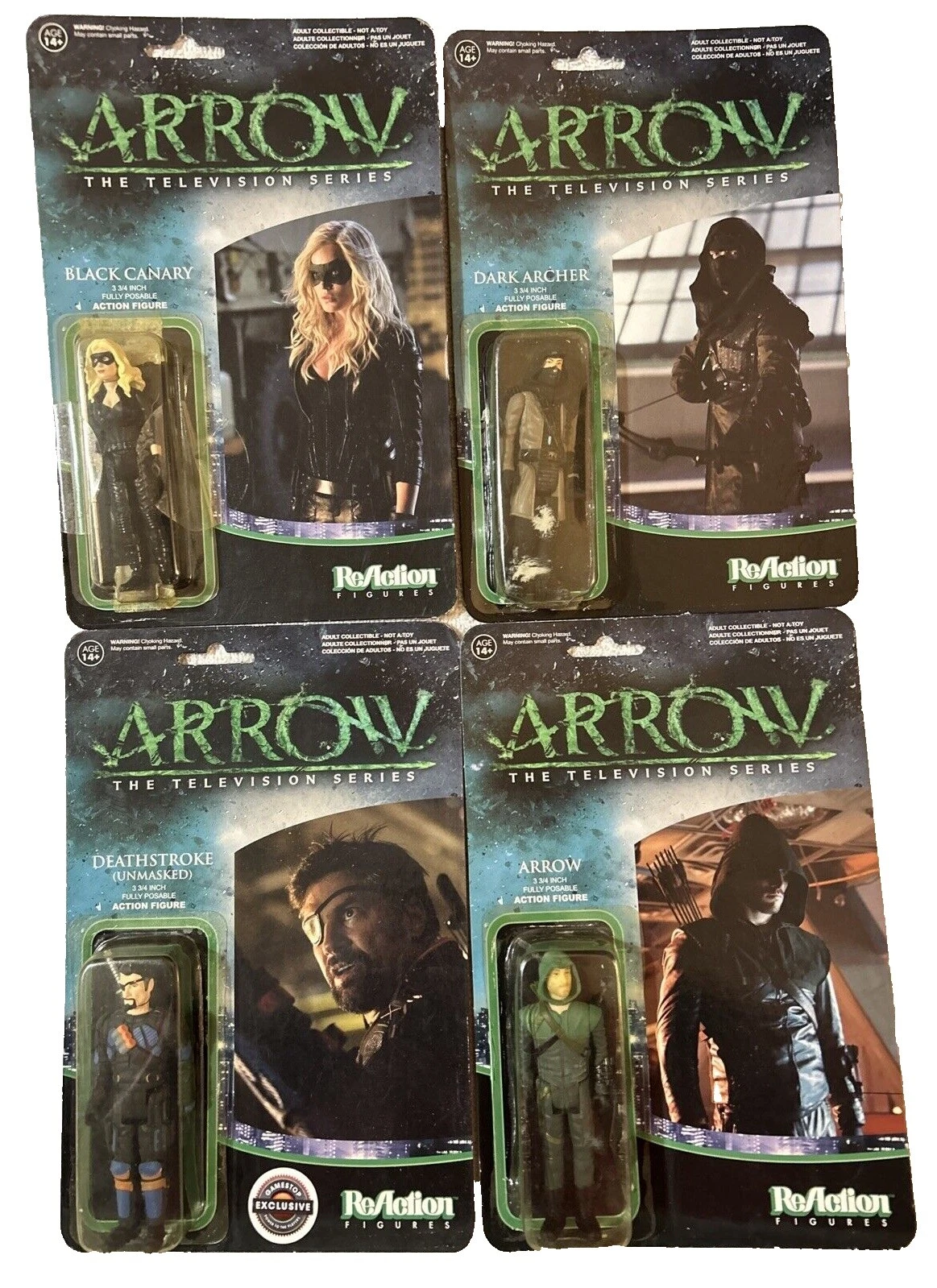 Figuras de acción de plástico Funko Canario Negro y accesorios