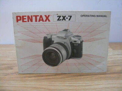 Pentax ZX-7 instruction manual (#104) | eBay