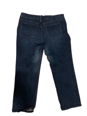 Jean Flare Lane Bryant - Taille 26W - Taille Grande - Coton 100% - Bleu Délavé Moyen - Neuf Sans étiquette