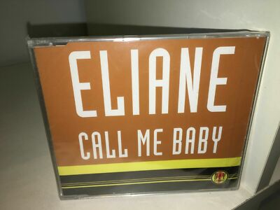 ELIANE CALL ME BABY MAXI CD SINGLE 3 SPUREN MADE ITALY 2000 VERSIEGELT/SEALED