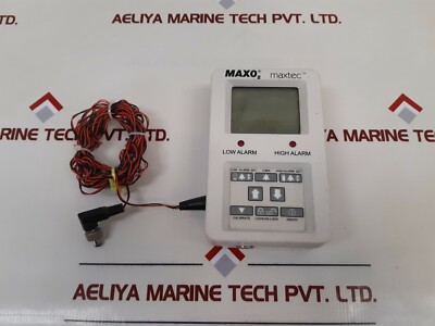 Maxtec om25-me oxygen monitor analyzer with cable