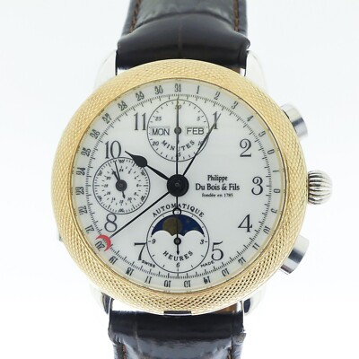 Philippe Du Bois Fils Triple Date Moonphase Moonwatch 1785 Musee Edition  38