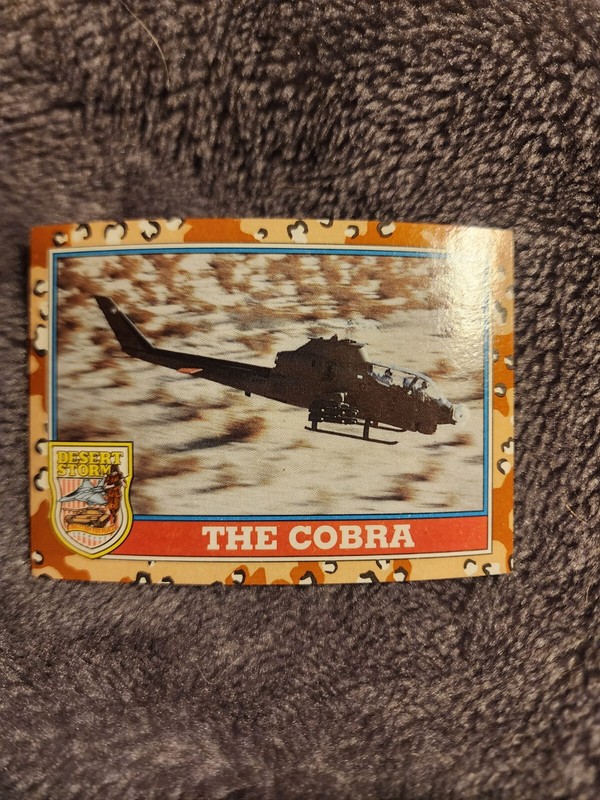 1991 Topps Desert Storm #129 The Cobra 