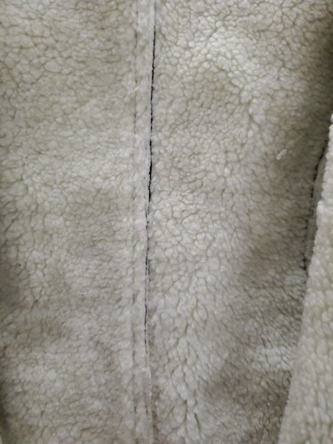 Vintage Girl Star Faux Leather Fur Jacket. Junior M - Picture 8 of 9
