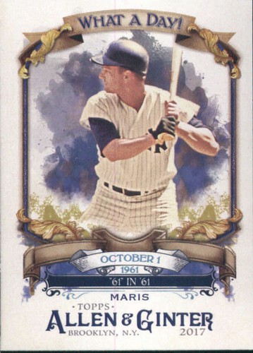 2017 Allen and Ginter - What a Day Inserts - Singles - You Pick - Bild 9 von 67