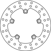 TRW Bremsscheibe (FüR: Yamaha MT-10 ABS RN78 23-24 Hinten )