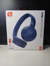 JBL Harman Tune 520BT Bluetooth On-Ear Headphones 57hr Playtime- Blue New Sealed