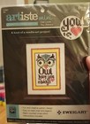 Zweigart Artiste Mini OWL Love you Always Cross Stitch Kit Kooler Design Studio — photo 1
