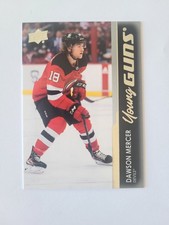 2021-22 Upper Deck Young Guns #459 Dawson Mercer - New Jersey Devils.