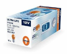 Glühlampe Blinkleuchte ULTRA LIFE ams-OSRAM 7507ULT PY21W für VW 12V BMW AUDI 50