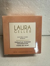Laura Geller Double Take Baked Versatile Powder Foundation in shade Light
