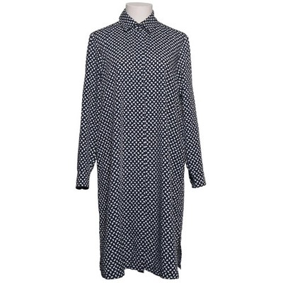 MaxMara Studio, Blusenkleid, Größe: S, 62211025, Schwarz/Weiß, Hahnentritt #WSs