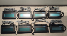 LOT OF 8 - Topaz T-L462-HSB-R Signature Capture Pad Tested w/ Battery Stylus