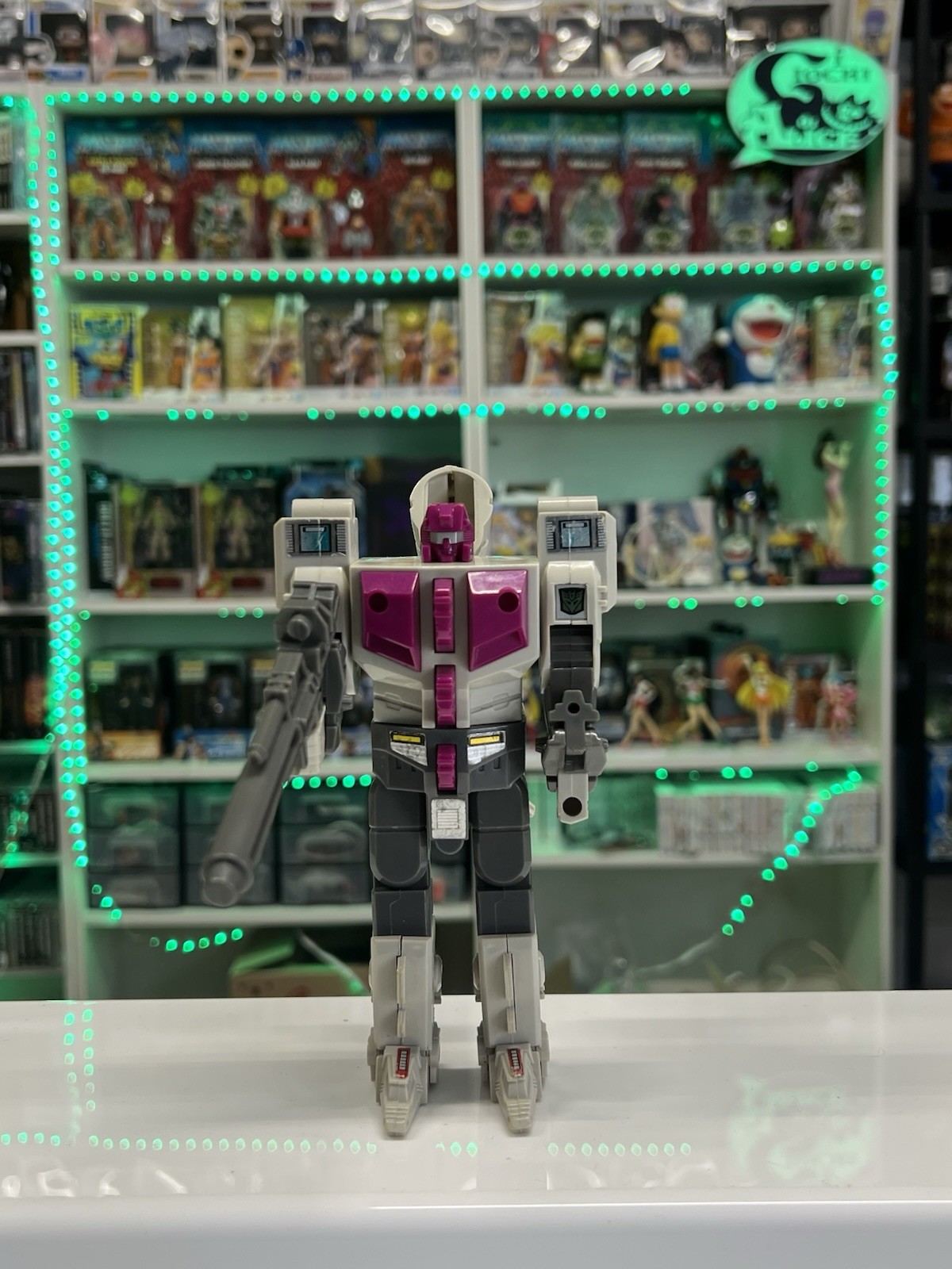 Transformers vintage G1 Combiners - Terrorcons Abominus: Hun-Gurrr Con arma