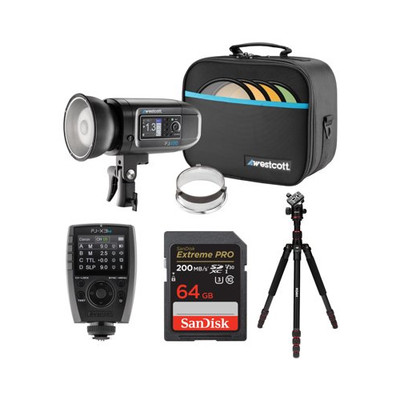 Westcott FJ400 400Ws Strobe Battery Universal Flash Trigger Bundle PRO