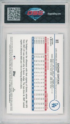 SHOHEI　De'Longhi MDH0P-PB 2024 Topps Holiday SHOHEI OHTANI #H1 Blue Metallic Holiday Tree