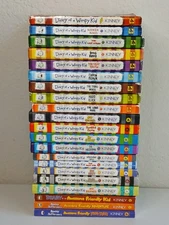DIARY OF A WIMPY KID Book Series Jeff Kinney Mixed Lot of 21 Preowned 1-18 + 3