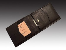 Rolfs Mens Black Soft Cowhide BiFold Billfold - NWT