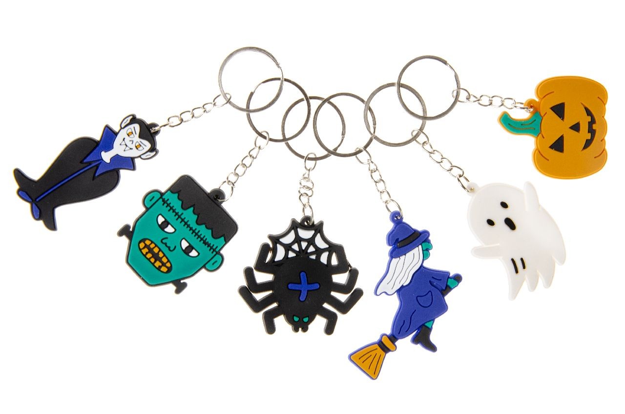 Single Halloween Keychain - Treat or Trick Party Bag Filler
