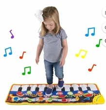 HEY PLAY~PIANO~MUSICAL STEP PIANO FOR TODDLERS & KIDS~RECORD~PLAYBACK~BUY IT NOW