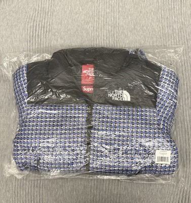 Supreme x The North Face Studded Nuptse Jacket Royal BNWT 