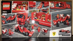 LEGO SPEED CHAMPIONS: F14 T & Scuderia Ferrari Truck (75913) Semi Hauler SEALED!