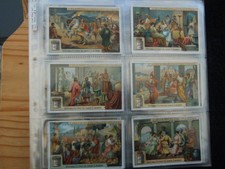ONE COMPLETE SET OF SIX LIEBIG TRADE CARDS