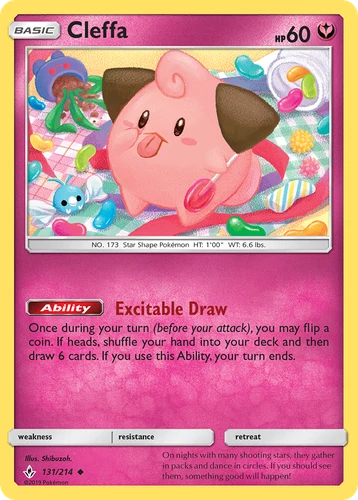 Cleffa (131/214) [Sun & Moon: Unbroken Bonds] Near Mint