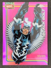 Black Bolt 2026 Topps Chrome Marvel Comics Pink Refractor Base /250 #12