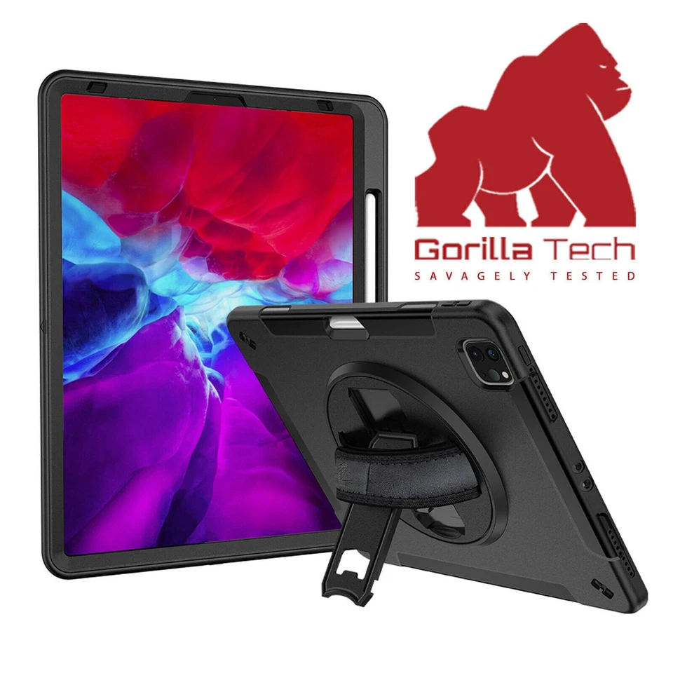 iPad Heavy Duty Cover Shock Proof Tough Survivor Case Full 360 Degree Protection - Image 3 of 4