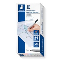 Staedtler Folienstift Lumocolor Non-Permanent 10 Farben 0,6 Mm Universalstift