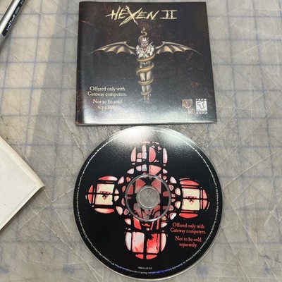 HEXEN II Computer Video Game Windows ~ (PC CD-ROM, 1997) For Gateway Computers