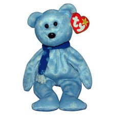 Ty Beanie Baby 1999 Holiday Teddy - MWMT Bear 1999