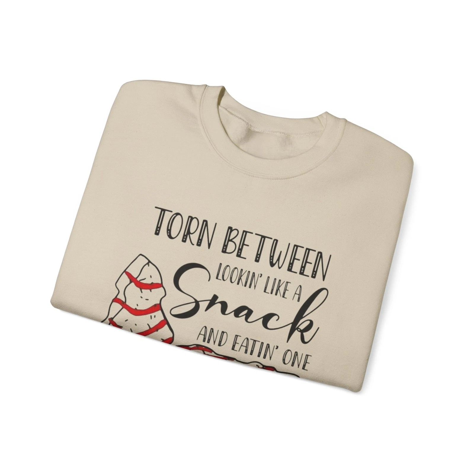 Little Debbie Christmas Cakes Sweater Unisex Heavy Blend Crewneck Sweatshirt