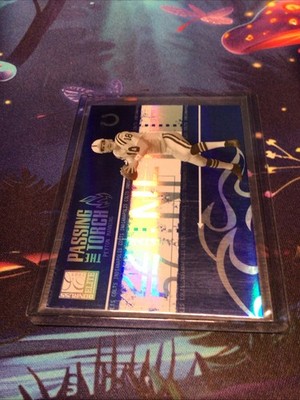 2005 Donruss Elite Peyton Manning Passing The Torch Blue /250 #PT-18 (HOF MINT)