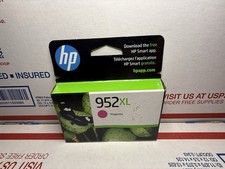 HP 952XL Ink Cartridge - Magenta: High Yield, Printer Series 952 EXP: 6/2024