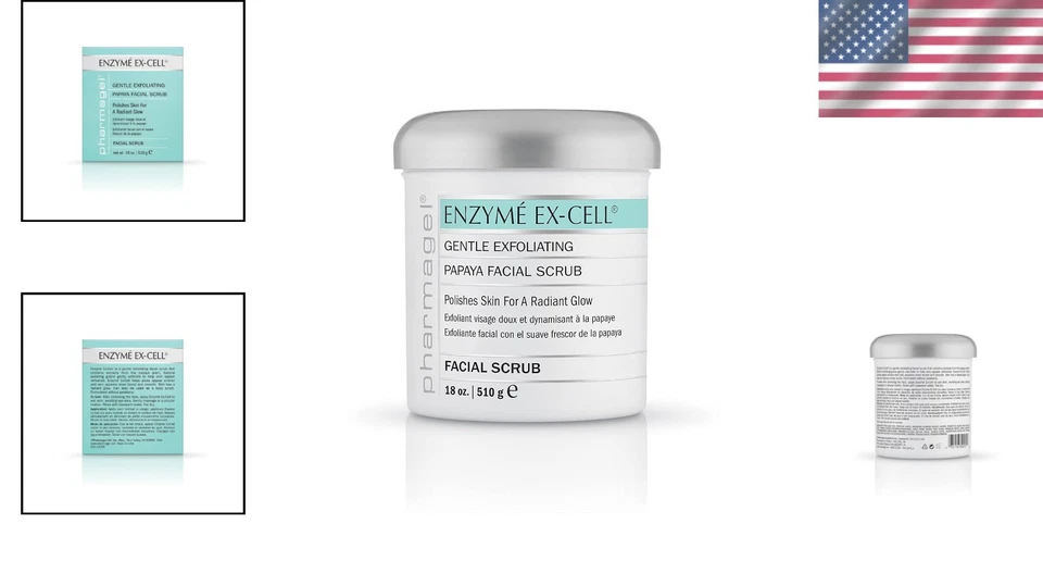 Enzyme Ex-Cell Facial Scrub - Pore Cleansing Formula - Image 2 of 4