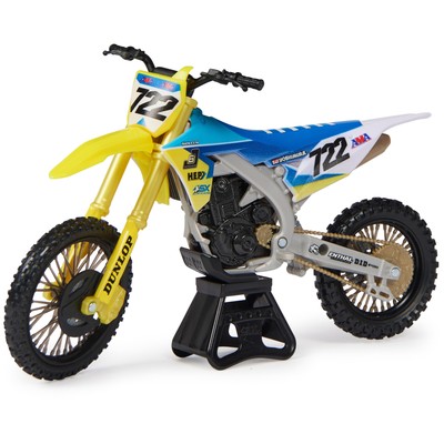 , Authentic Adam Enticknap 1:10 Scale Collector Die-Cast Toy Motorcycle Repli...
