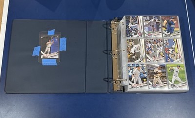 2017 TOPPS BASEBALL CARD SET S 1&2 BINDER AARON JUDGE RC +2 Pages Of VARIATIONS