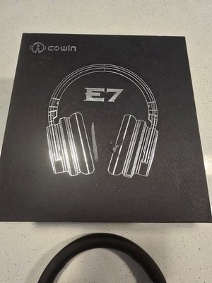 Cowin E7 Active Noise Cancelling Wireless Bluetooth Headphones - Black