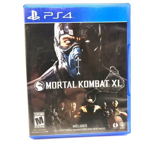 Mortal Kombat XL (PlayStation 4 PS4) - Genuine Authentic - Fast Shipping