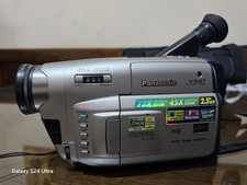 Panasonic NV-VX47 videocamera VHS-C completa adattatore VHS telecomando...