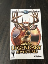 PlayStation 2 PS2 Manual Only Cabelas Legendary Adventures